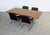 Vintage Industrial Conference Table, 1960s For Sale - Image 11 of 13