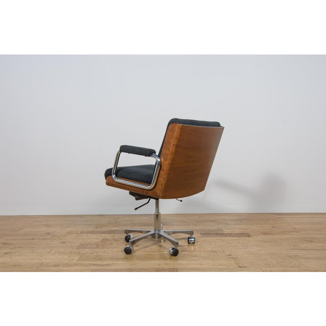 Mid-Century Swivel Office Chair by Gordon Russell, United Knigdom, 1970s For Sale - Image 4 of 18