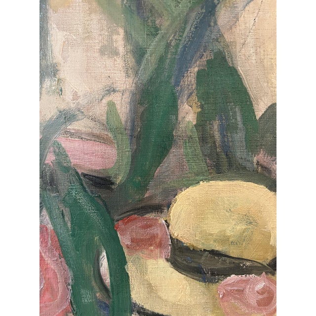 1920s Maurice Barraud, Leda, 1927, Oil on Canvas, Framed For Sale - Image 5 of 15