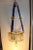 19th Century Baltic Style Signed F&c Osler Blown Cobalt Blue Glass & Gold Plate 3 Light Crystal Chandelier For Sale - Image 11 of 13