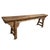 Rustic Antique Mongolian Elm Village Bench For Sale - Image 3 of 6