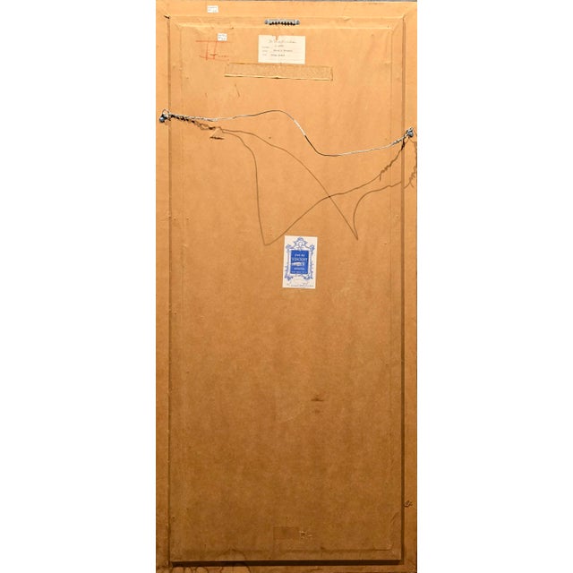 Marcello Boccacci - Modernist Young Lovers Portrait - 1960s Oil Panting For Sale - Image 11 of 13