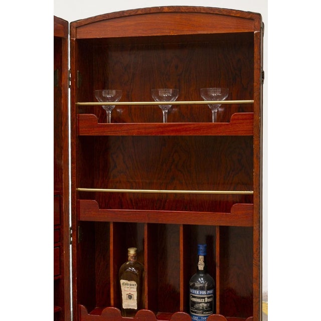 Starbay Bar Cabinet in Mahogany For Sale - Image 9 of 18