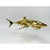 Hajime Sorayama, Sorayama Shark Gold, Vinyl & ABS Sculpture For Sale - Image 4 of 5