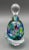 Roger Gandleman 2014 Signed Hand Blown Art Glass Perfume Bottle With Dauber. Measures approximately 3" long, 2 1/2" wide,...