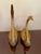 Maitland - Smith Vintage Pair of Maitland Smith Brass Swans For Sale - Image 4 of 10
