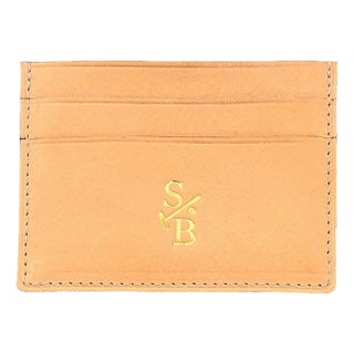 Flat Wallet - Single Sided - Tan For Sale