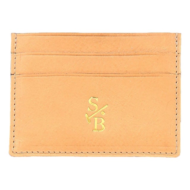 Flat Wallet - Single Sided - Tan For Sale