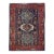 Antique Rust Karajeh Persian Area Rug 4'10'' X 6'3'' For Sale