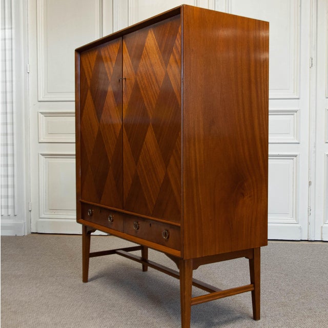 Tallboy Dresser from Holmström Johansson, Sweden, 1950s For Sale - Image 6 of 8