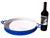 Metal Vintage Dansk Kobenstyle Blue Enamel Paella Pan Designed by Jens Quistgaard For Sale - Image 7 of 10