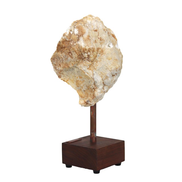 2020s Climb 001 - Original Mixed Media Figurative Geode Sculpture for Table or Desk by Kevin Perrault For Sale - Image 5 of 11