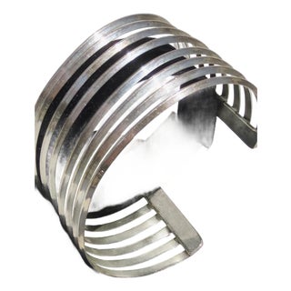 Sterling Silver Cuff Bracelet For Sale