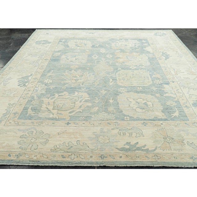 Oushak Rug 8'10" x 11'7" #22684 Explore a curated collection of hallway runners, wool rugs, and handmade masterpieces at ,...