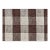 Plum Textiles Wales Check Chocolate Linen For Sale