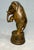 Antique 1900s Ac Williams Hand Painted Cast Iron Gold Circus Elephant Still Bank For Sale - Image 9 of 9