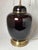 Chinese Antique 19th Century Chinese Mirror Black Porcelain Jar Lamp For Sale - Image 3 of 6