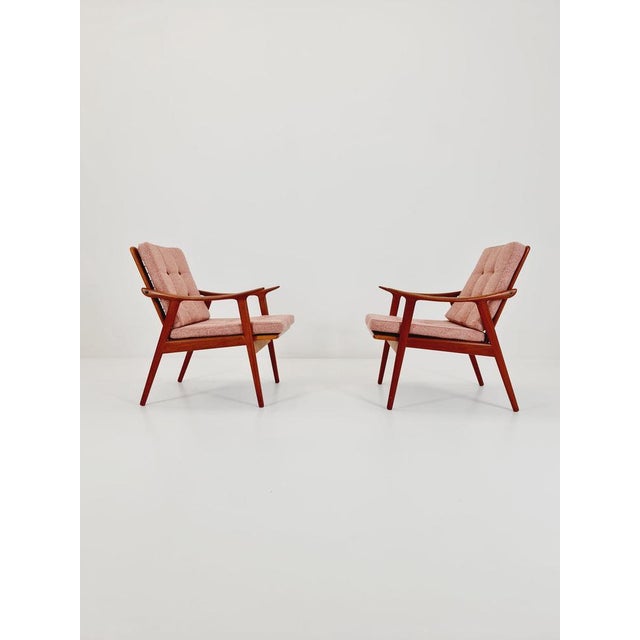 Mid-Century Scandinavian Teak Lounge Chair by Fredrik Kayser for Vante, 1950s For Sale - Image 3 of 11