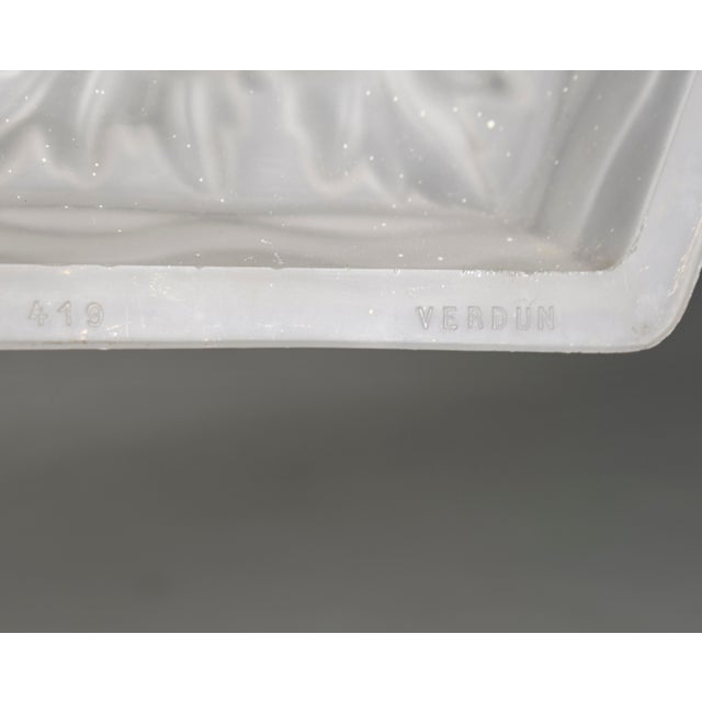 A Pair of French Art Deco Wall Sconces by Cristalleries De Verdun 1930 France - 3 Pairs Available For Sale - Image 10 of 10