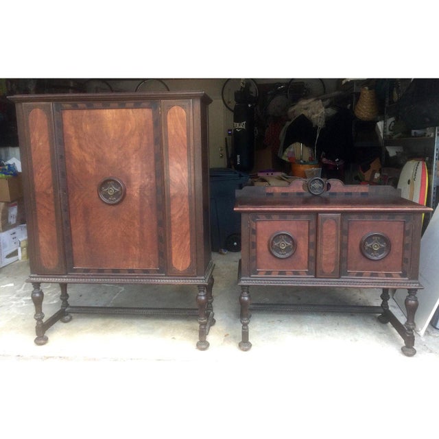 18th Century Vintage Dry Bar Cabinet Chairish