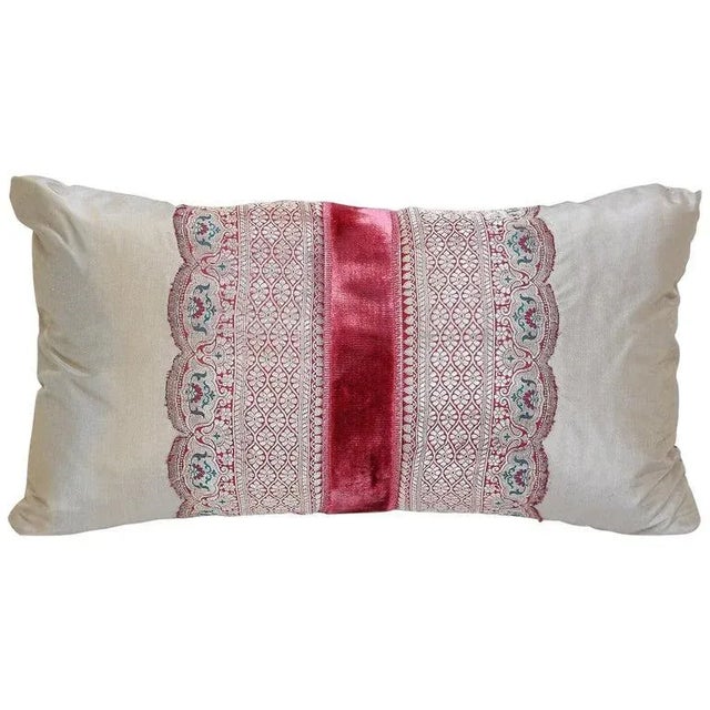 Textile Maison Maison Sari Pillow For Sale - Image 7 of 7