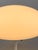 White Mushroom Glass Table Lamp by Bill Curry for Laurel Lamp Co., 1960s For Sale - Image 8 of 18