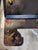 19th C. Chinoiserie Ebonized Wall Sconces & Letter Pockets - A Pair For Sale In New York - Image 6 of 17