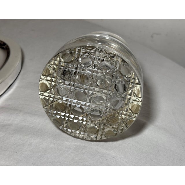 Huge Antique Wilkens & Sohne 800 Sterling Silver Writing Inkwell Desk Stand For Sale - Image 13 of 16