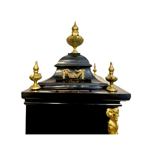 Antique Winterhalder & Hofmeier Bracket Clock** Rare Find Good Condition For Sale - Image 4 of 10