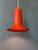 Vintage Orange Cone Pendant Lamp from Raak For Sale - Image 3 of 11
