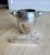Art Deco French 1970s Escapade Paris Silver-Plated Winged Victory Ice Bucket With Tongs For Sale - Image 3 of 11
