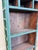 Antique Tramp Art Green Painted Pyramid Carved Étagère Display Cabinet For Sale - Image 10 of 16