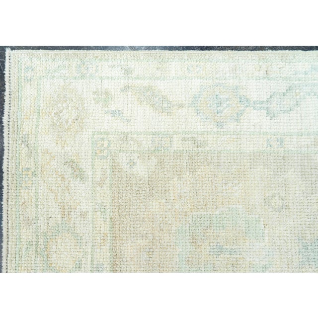 Turkish Turkish Oushak Rug 2'2" x 5'2" #19843 For Sale - Image 3 of 8