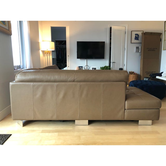 Modern Maurice Villency Custom Sectional Sofa Chairish