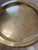 Vintage Chinese Etched Brass Tray 17” For Sale - Image 4 of 11