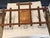 Antique Arts & Crafts Wall Coat Rack With Mirror and Hooks For Sale - Image 13 of 17