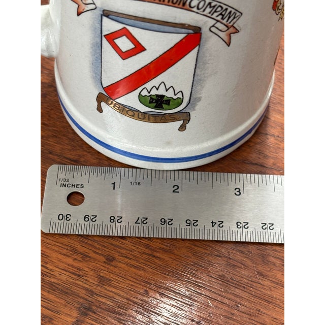 Antique Army Beer Stein 594th Transport 1965 Germany For Sale - Image 11 of 12