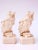 Circa 1930s American Chalkware 'Wise Owl' Figurines / Bookends For Sale - Image 13 of 13