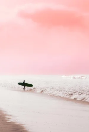 Surf, Pink Coral Original Photograph