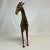 1970s Vintage Safari Leather Wrapped Tabletop Giraffe Figurine. For Sale - Image 10 of 10