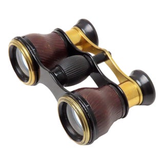Fine Quality Vintage Purse Size Opera Glases - Binoculars From City of Jena Germany For Sale