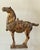 Late 19th Century Chinese Carved, Gilt and Polychrome Wooden Horse For Sale - Image 4 of 15