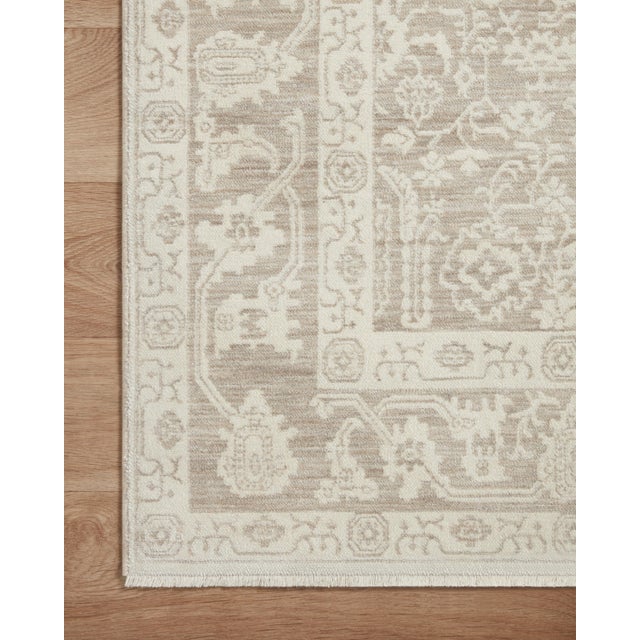 Loloi Rugs Amber Lewis x Loloi Zuma Sand / Stone 2'-3" x 3'-10" Accent Rug For Sale - Image 4 of 8