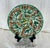 Late 19th Century Antique 1879 Griffen Smith Hill Begonia Majolica Plates – Etruscan Pottery Pair For Sale - Image 5 of 9