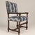 Baroque 17th–18th Century Flemish Baroque Carved Wood Armchair in Castel Baobab For Sale - Image 3 of 7