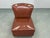 Mid-Century Italian Leatherette Lounge Chair, 1950s For Sale - Image 4 of 15