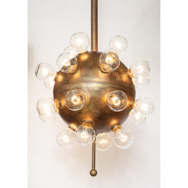 Italian Bronze Sputnik Chandelier Chairish