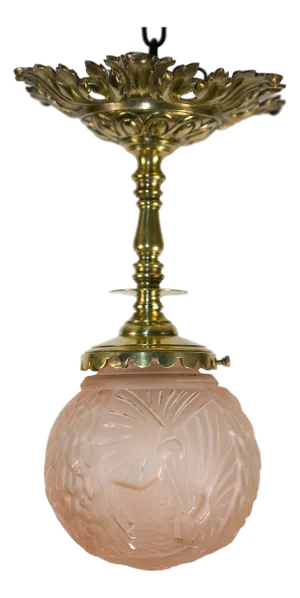 Ceiling Light from Muller Freres Luneville, France, 1930s