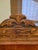Sienna Antique Late Victorian Quarter Sawn Oak Platform Rocker – Tufted Rust Velvet Accent Rocking Chair For Sale - Image 8 of 10