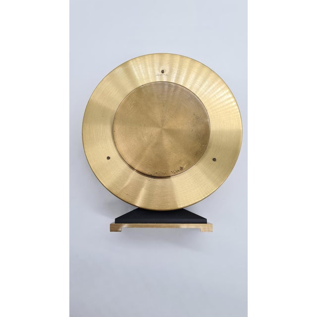 Swiss Condor Table Clock with World Map, 1950s For Sale - Image 4 of 15